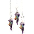 Magic Pendulum - Seven Chakra - Amethyst 🇬🇧