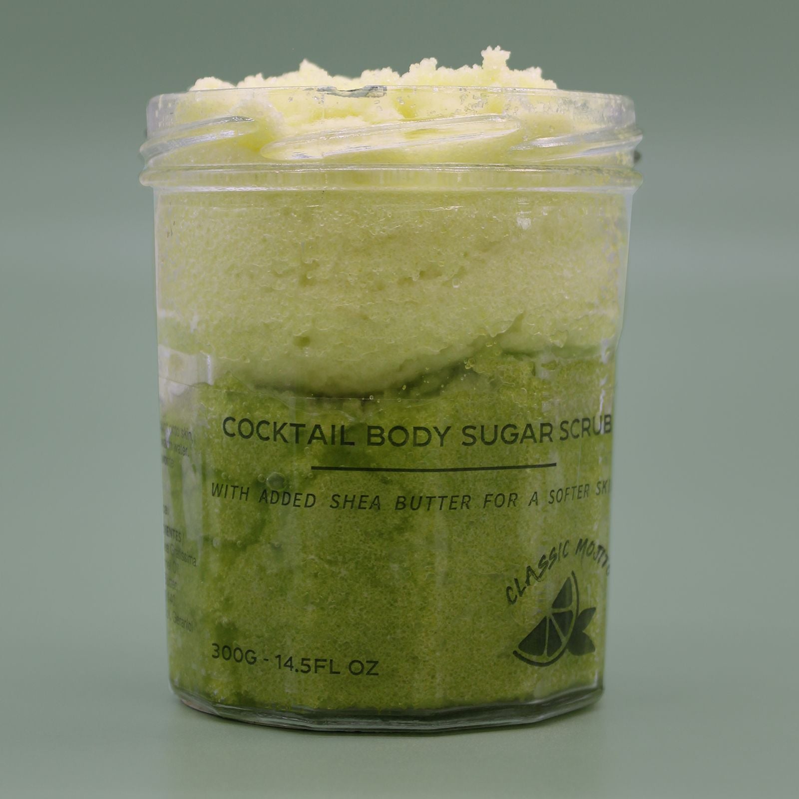 Fragranced Sugar Body Scrub - Classic Mojito 300g 🇬🇧