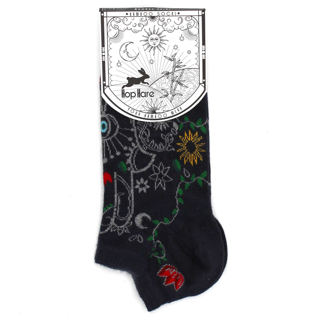 S/M Hop Hare Bamboo Socks Low (3.5-6.5) - Hamsa 🇬🇧