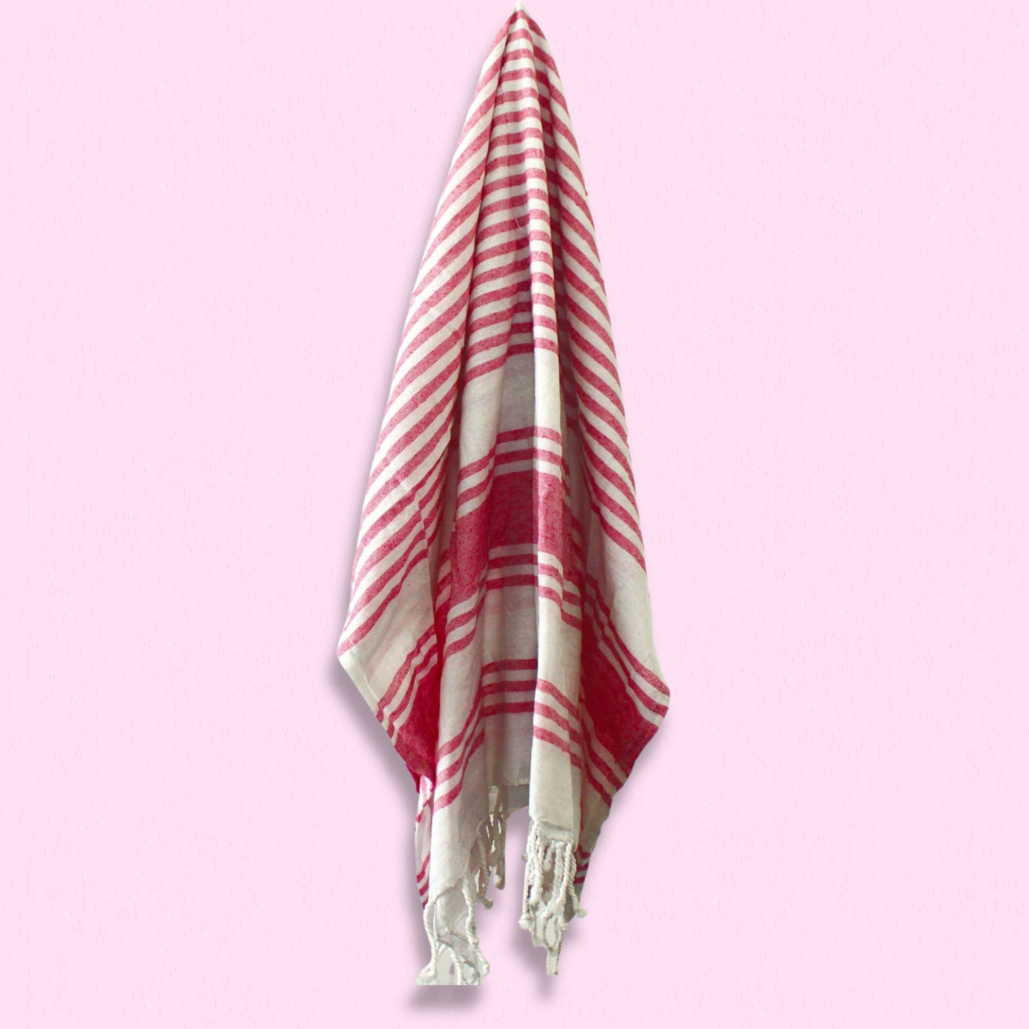 Hamman Spa Towel - Sunset Pink - 90x170cm 🇬🇧