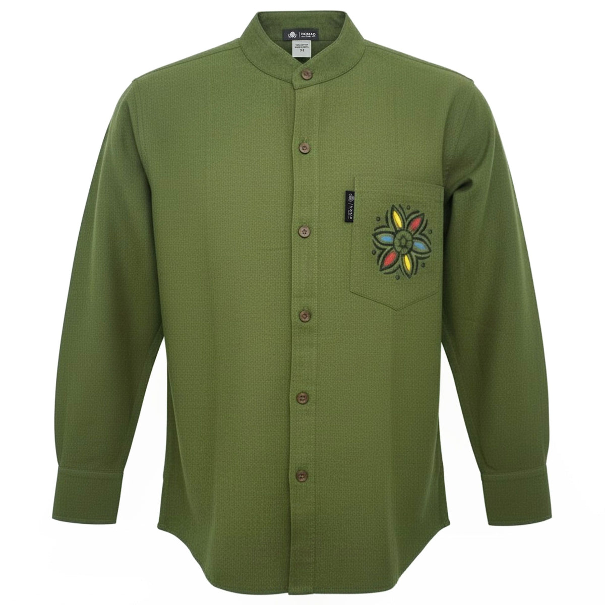 Nomad Sari Kathmandu Shirt - Forest Green - XXL 🇬🇧