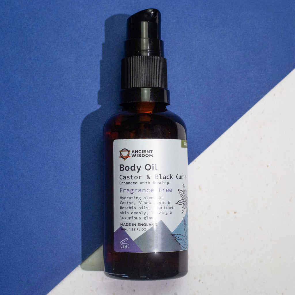 Organic Body Oil 50ml - Rosehip (Unfragranced) 🇬🇧