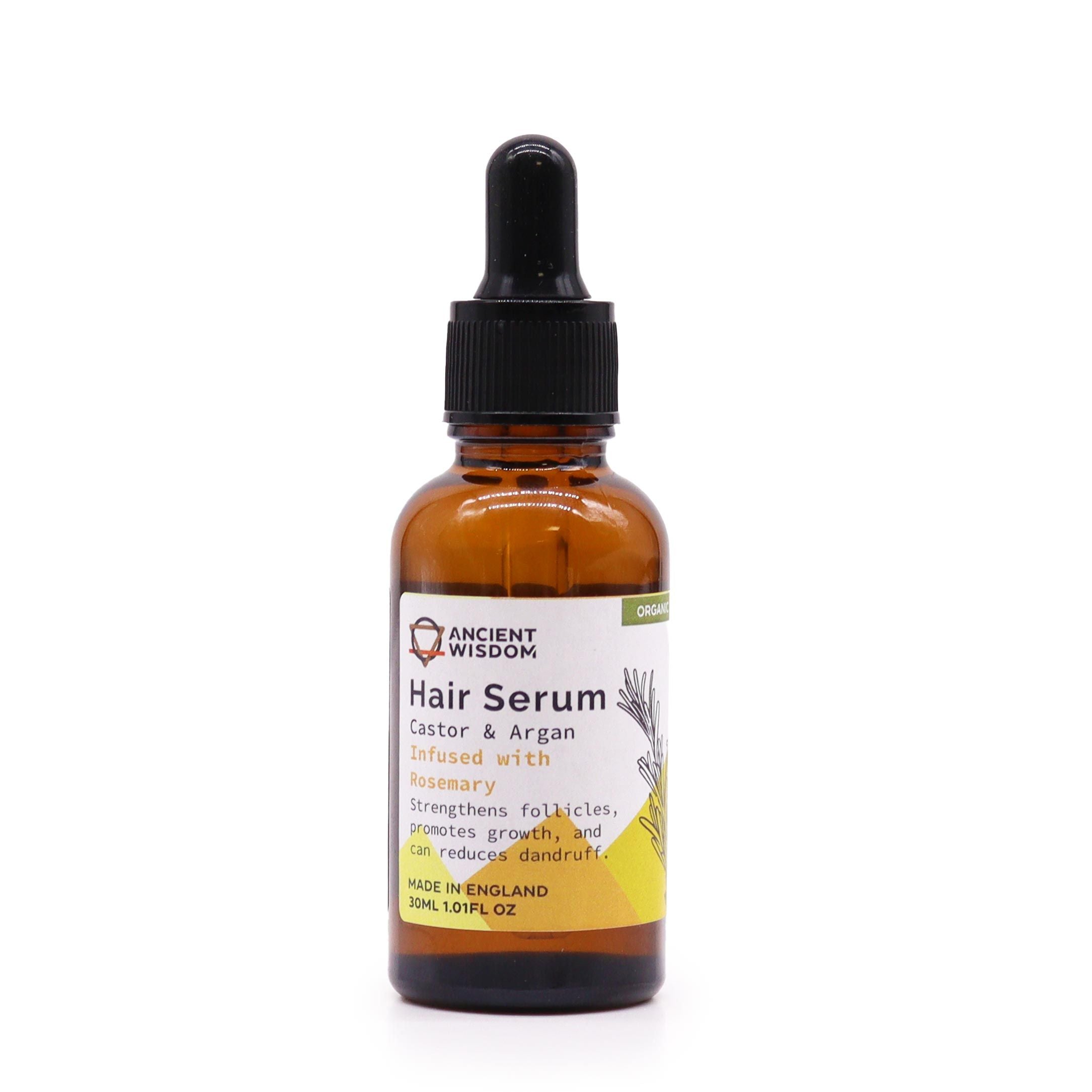 Organic Hair Serum 30ml - Rosemary 🇬🇧