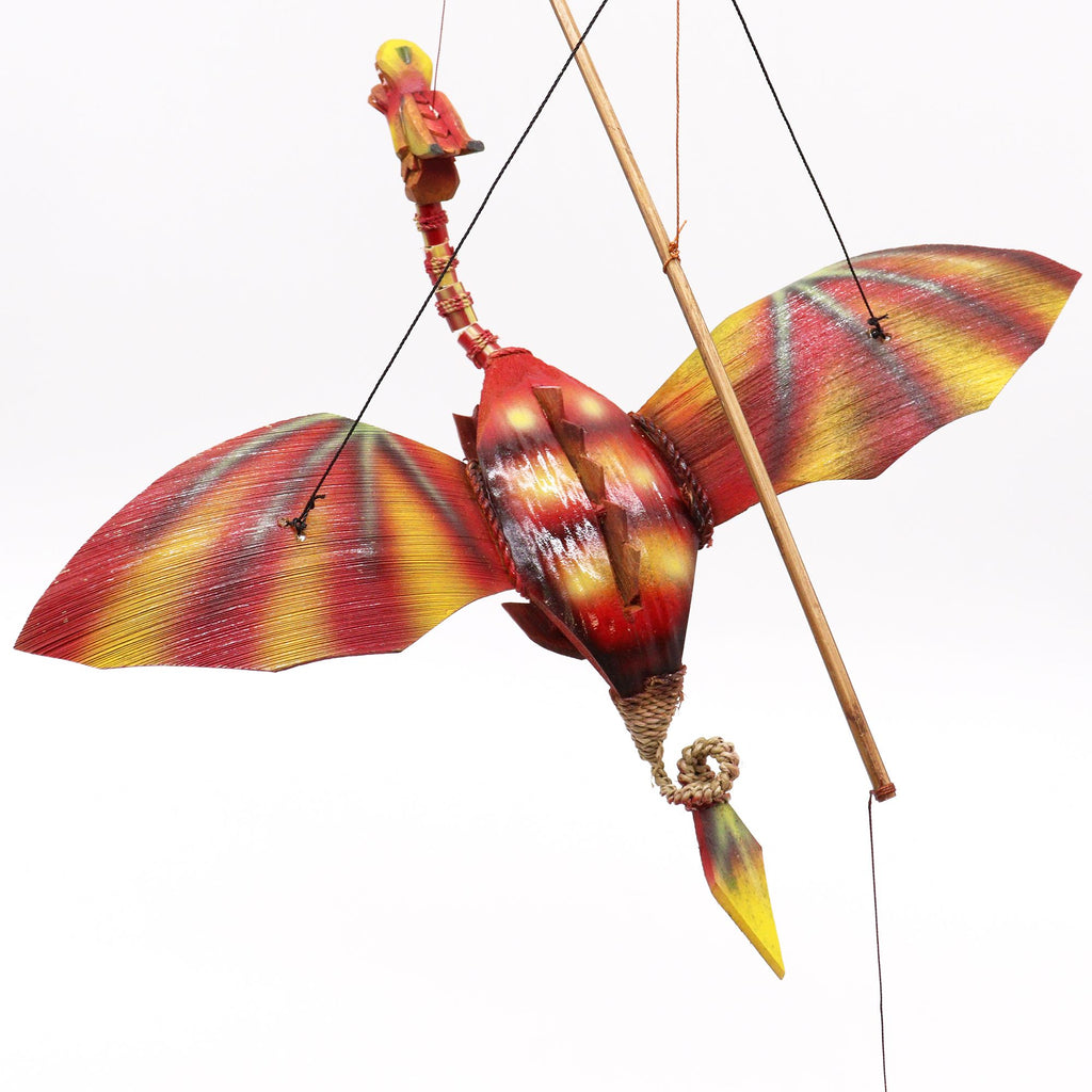 Red Coconut Dragon Mobile 37cm 🇬🇧