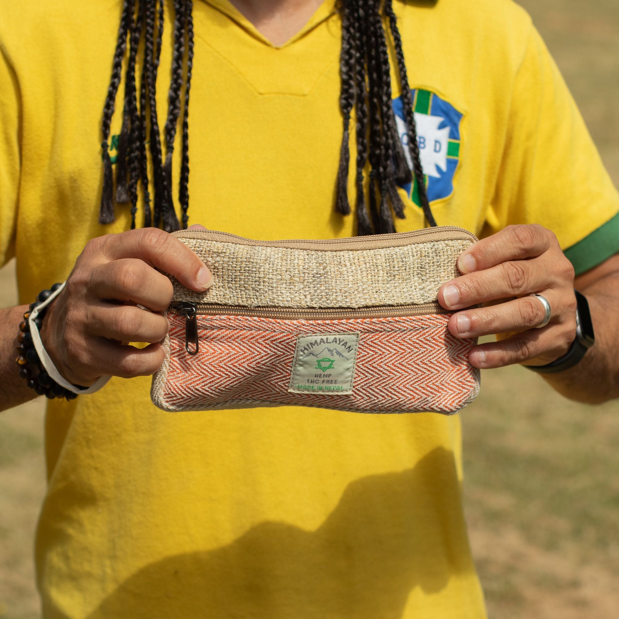 Hemp Phone/Tobacoo/Anything Zip Pouch (assorted) 🇬🇧