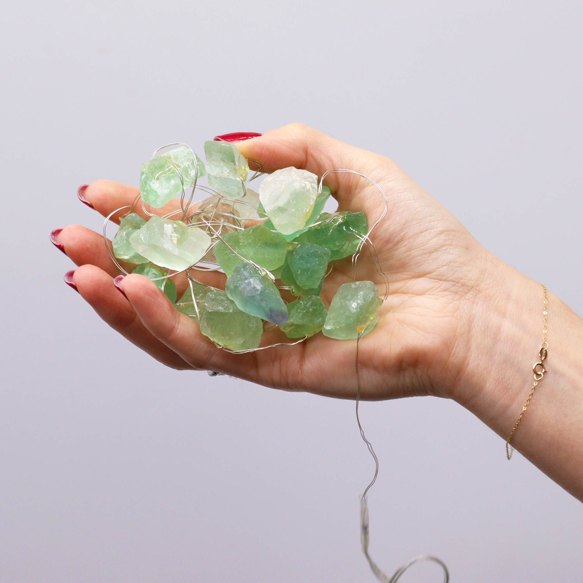 Gemstone Enchantment Lights - Crystal Jade 🇬🇧