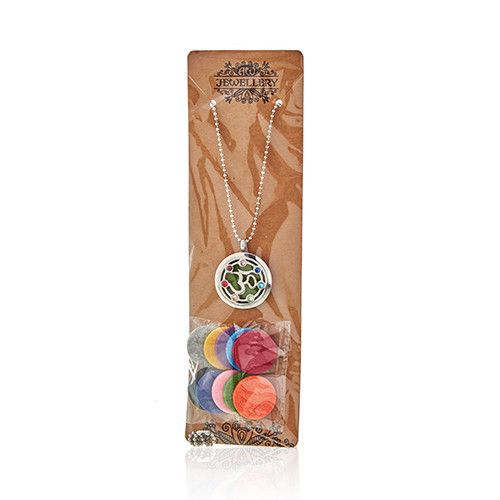Aromatherapy Jewellery Necklace - Hamsa Chakra - 30mm 🇬🇧