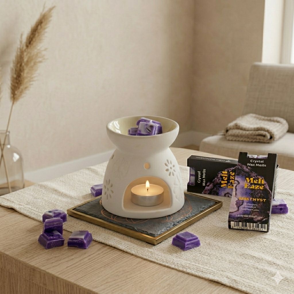 MeltEaze Wax Melts 50g - Amethyst Dream - Lavender 🇬🇧