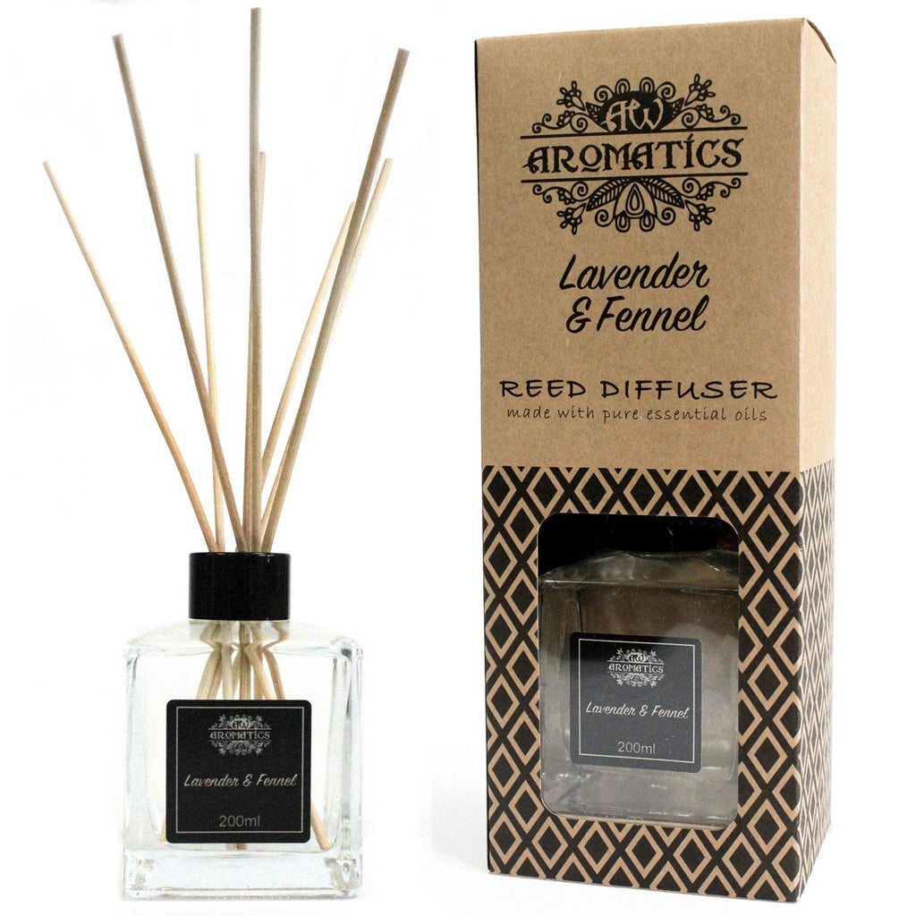 200ml Lavender & Fennel Essential Oil Reed Diffuser 🇬🇧