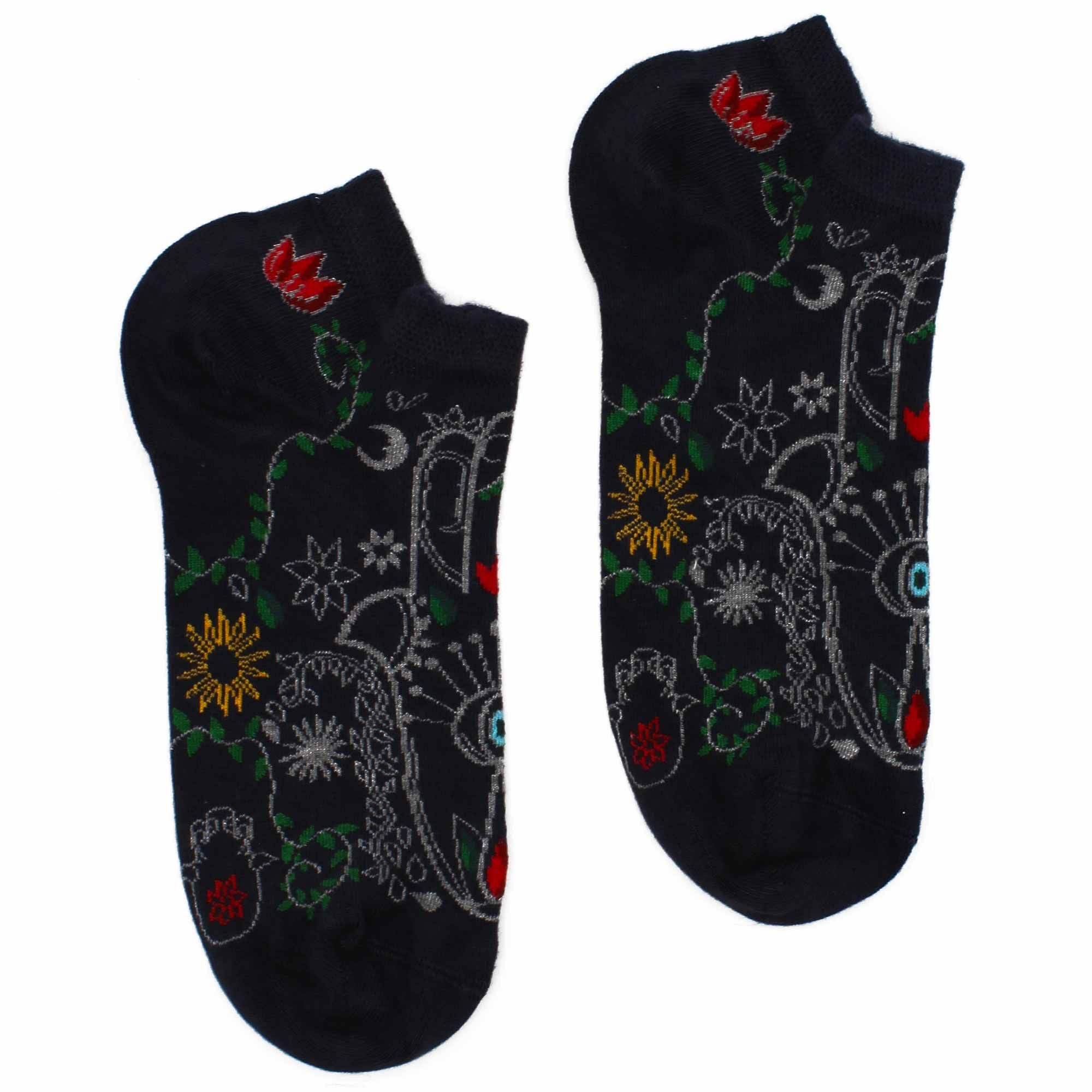 S/M Hop Hare Bamboo Socks Low (3.5-6.5) - Hamsa 🇬🇧