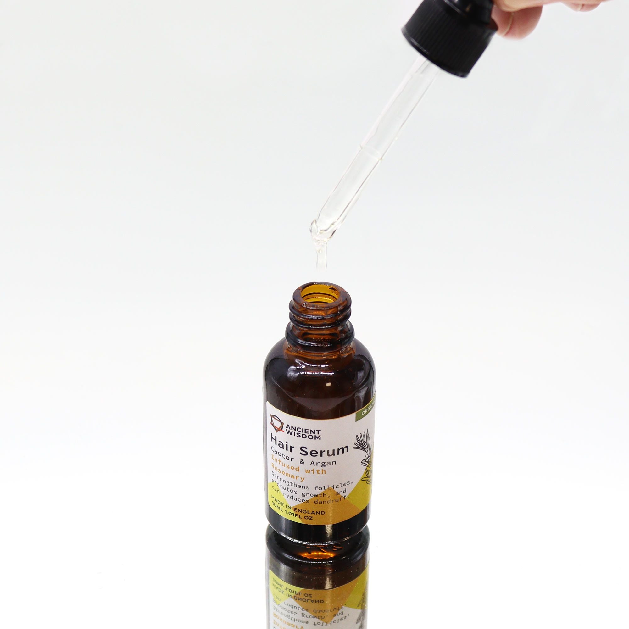 Organic Hair Serum 30ml - Rosemary 🇬🇧