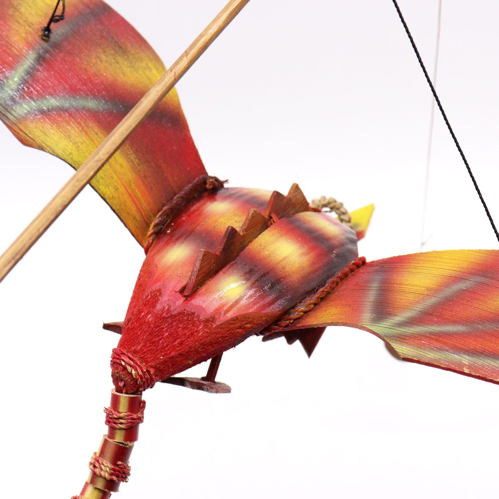 Red Coconut Dragon Mobile 37cm 🇬🇧