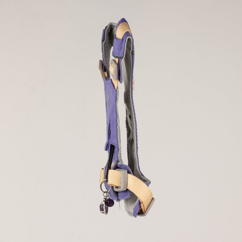 PAW - S (4-8Kg) Dog Step-in Guardian Harness with Reflective Mesh - Lavender - Amethyst Charm 🇬🇧