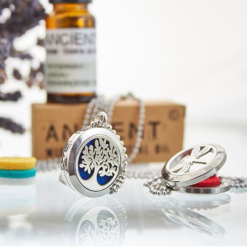 Aromatherapy Jewellery Necklace - Hamsa Chakra - 30mm 🇬🇧