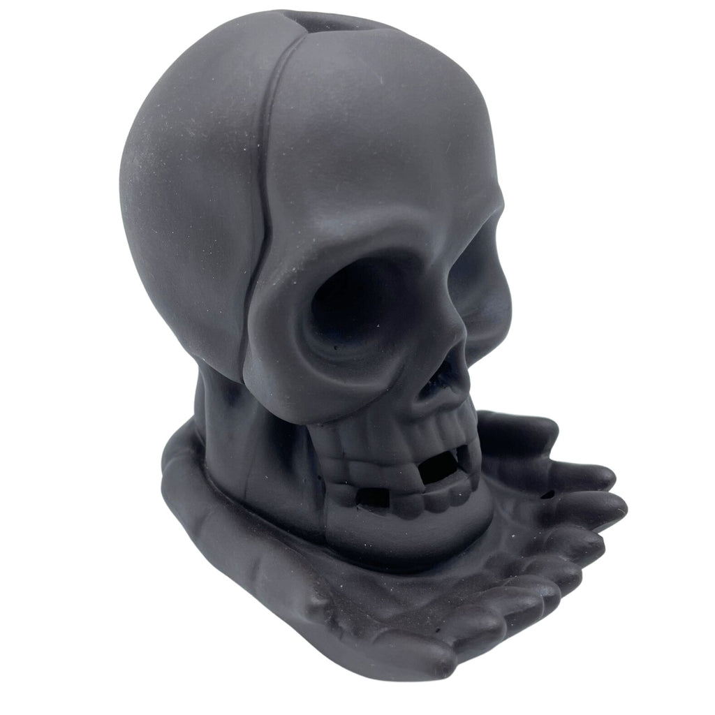 Backflow Incense Burner - Weeping Skull (with light) 🇬🇧