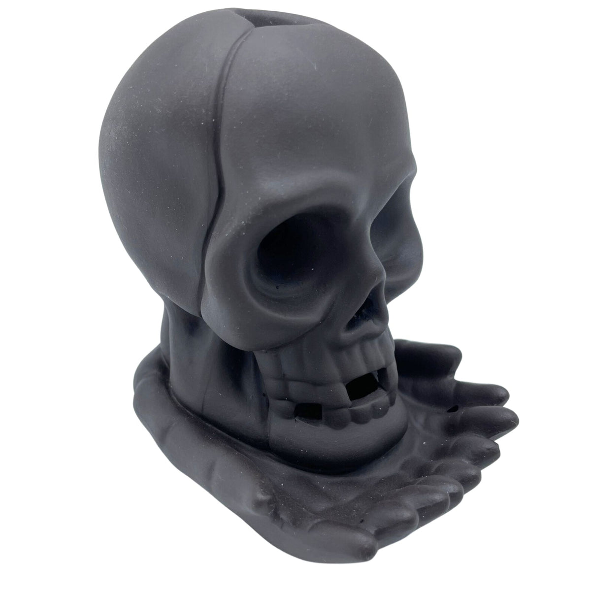 Backflow Incense Burner - Weeping Skull (with light) 🇬🇧