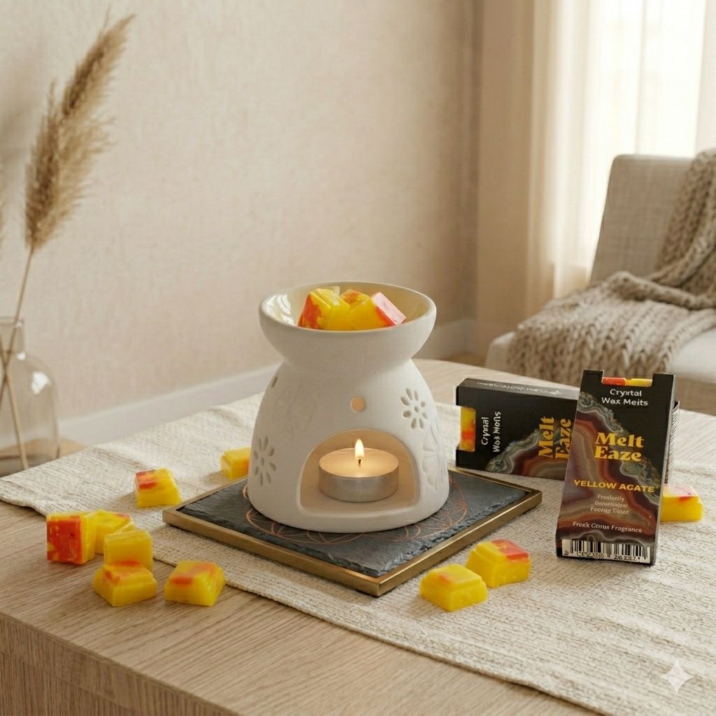 MeltEaze Wax Melts 50g - Golden Glow - Fresh Citrus 🇬🇧