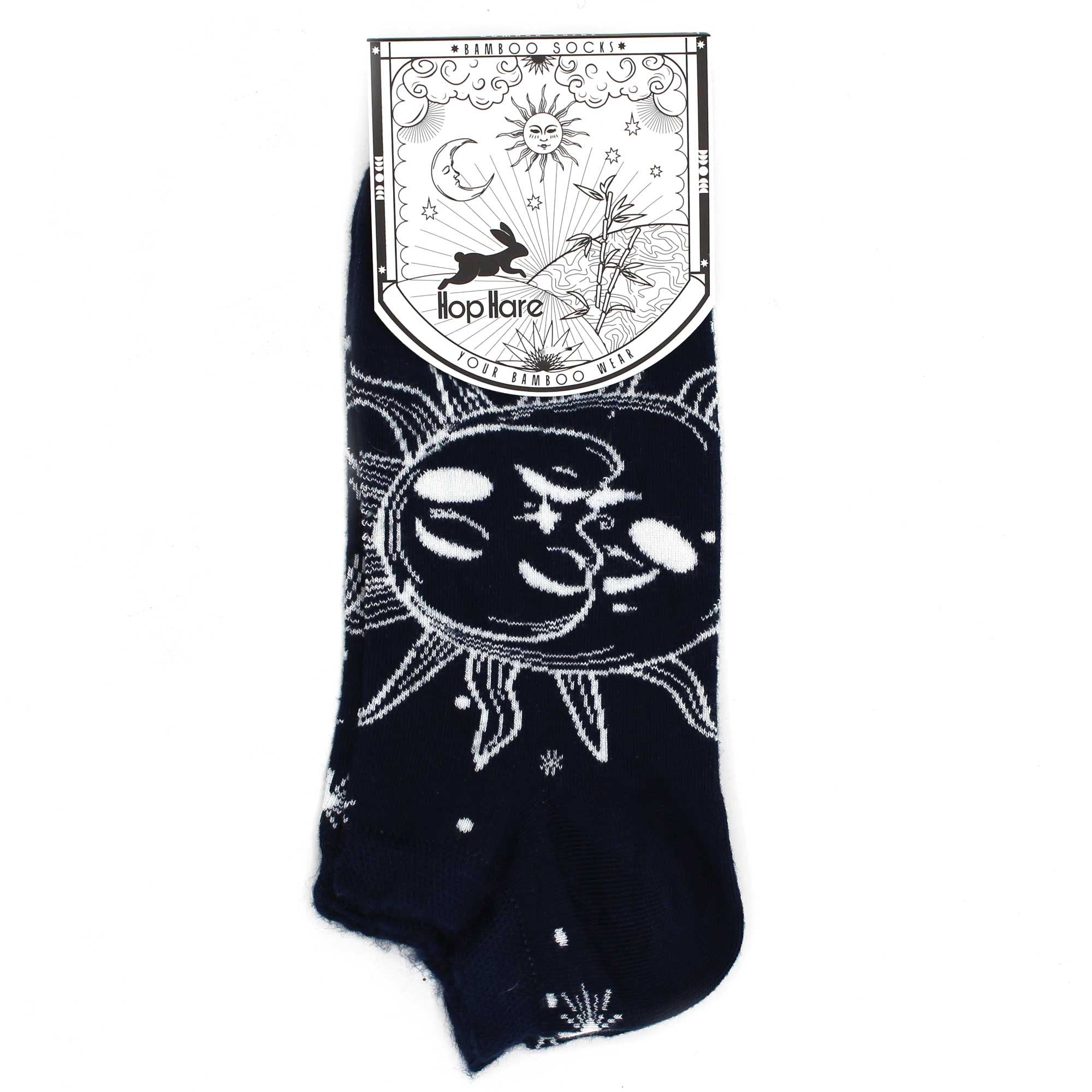 S/M Hop Hare Bamboo Socks Low (3.5-6.5) - Sun and 🇬🇧