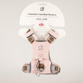 PAW - XS (2-4Kg) Dog Step-in Guardian Harness with Reflective Mesh - Soft Pink - Rose Quartz Charm 🇬🇧