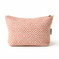 Nomad Sari Indian Jacquard Toiletry Bag - Coral Maze 🇬🇧