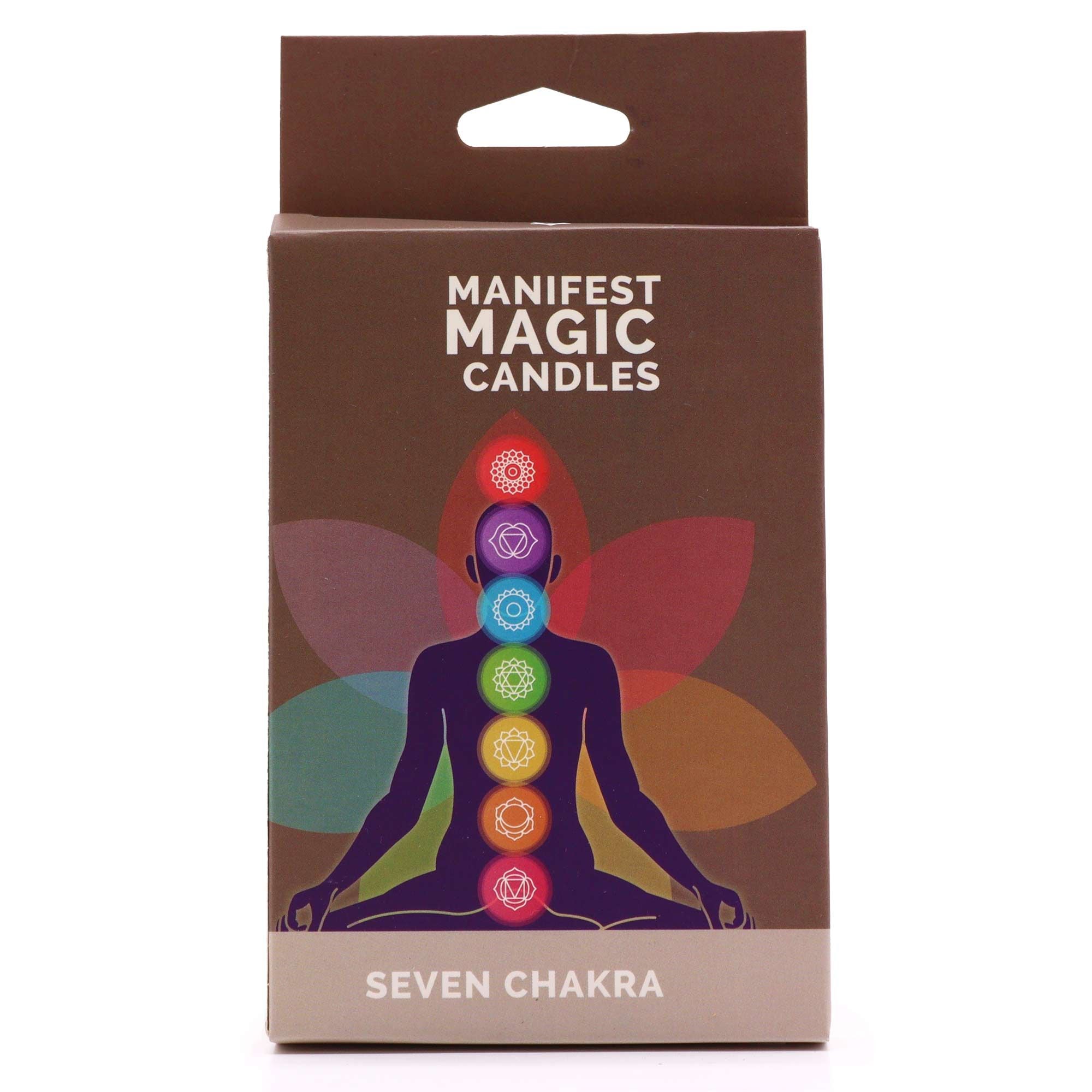 Seven Charkra Manifest Candles (pack of 7) 🇬🇧