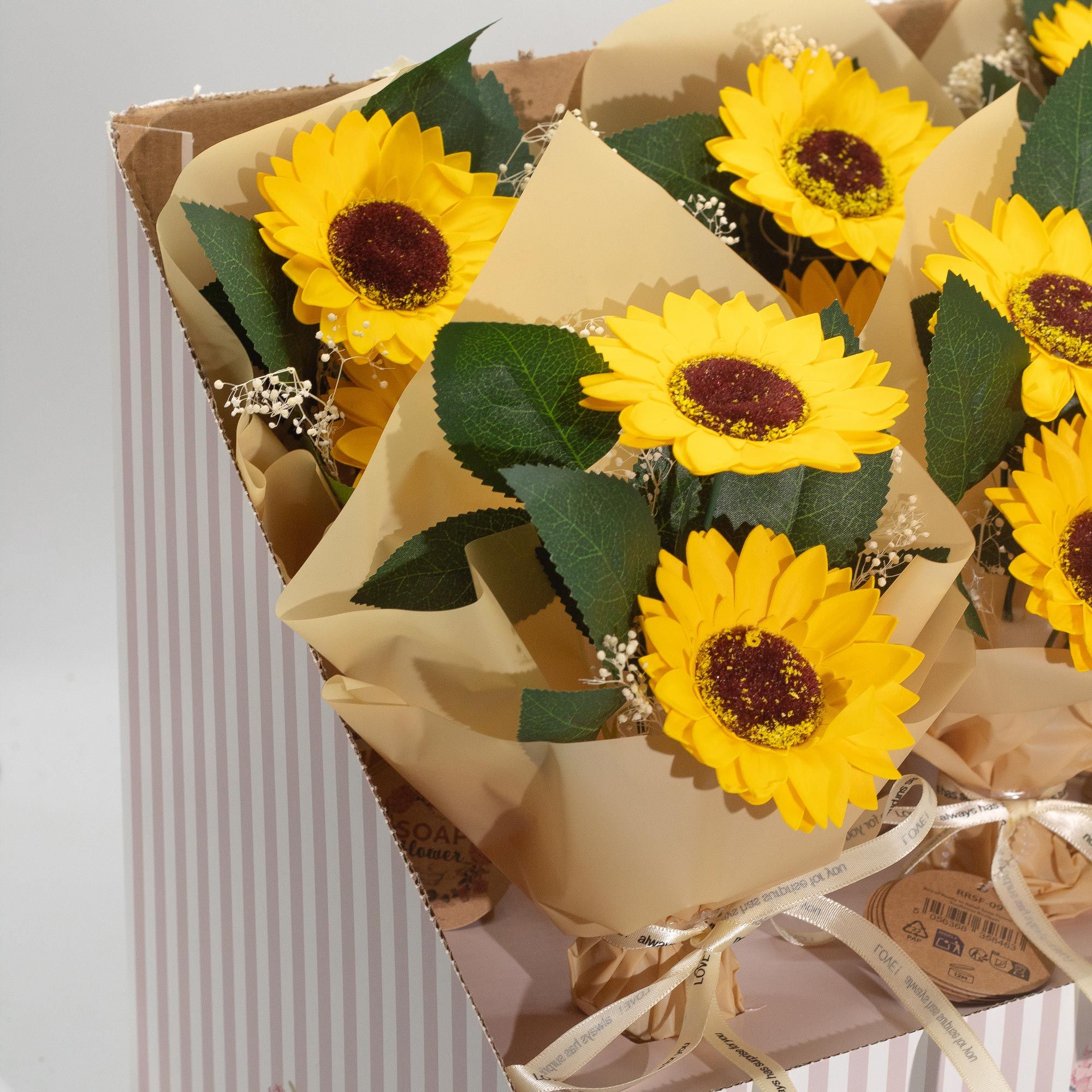 Soap Flower - Two Sunflower Bouquet 🇬🇧