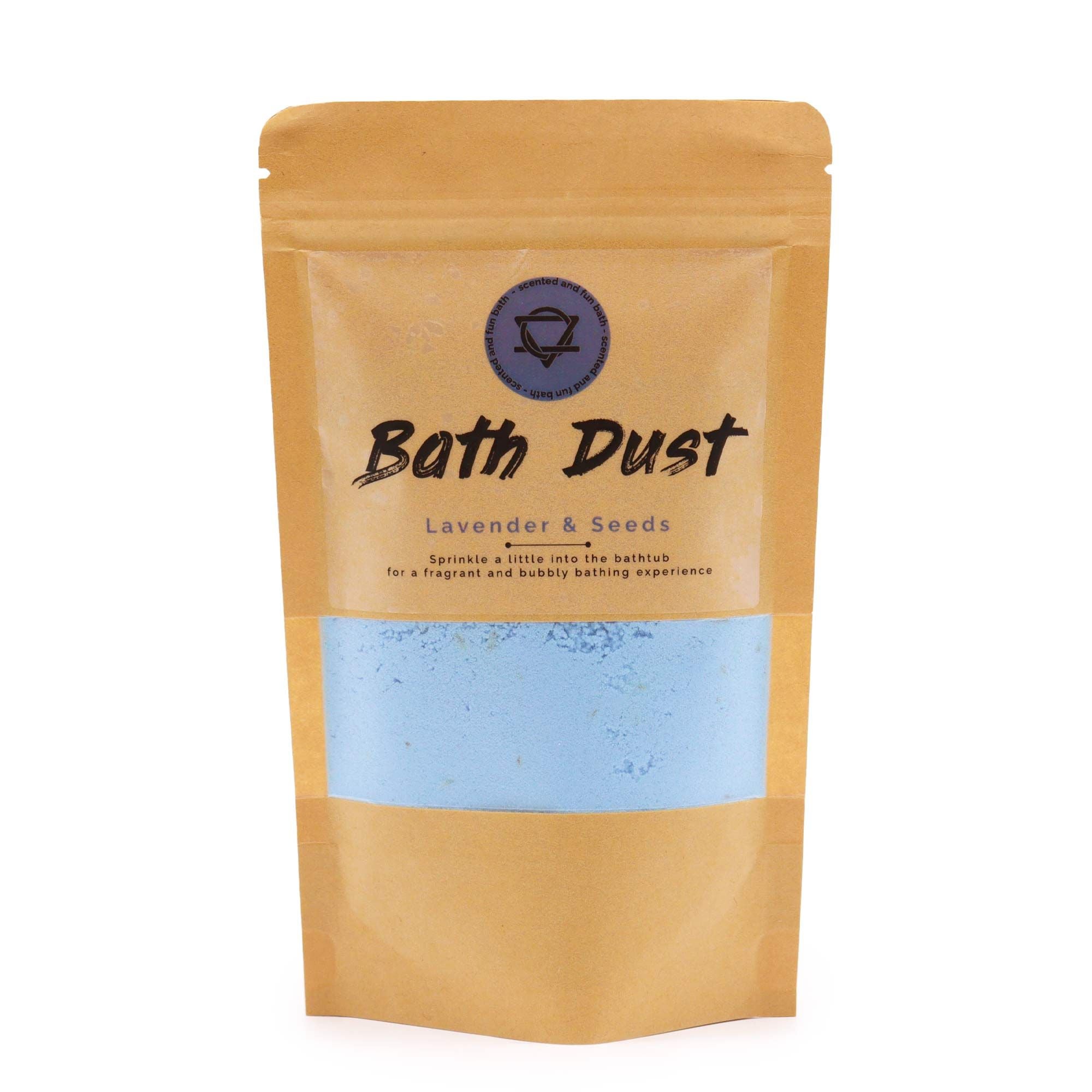 Lavender & Seeds Bath Dust 190g 🇬🇧