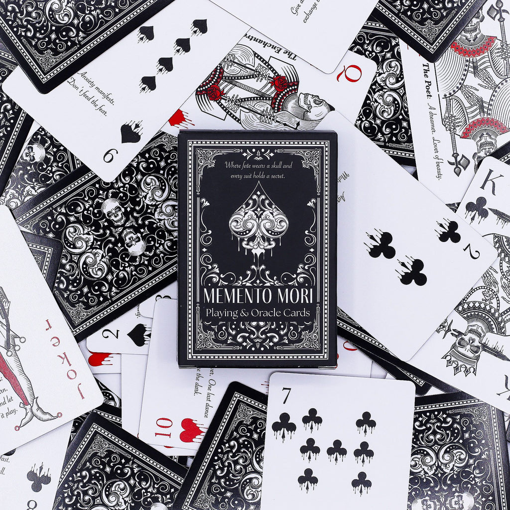 Memento Mori Gothic Playing & Oracle Cards 🇬🇧