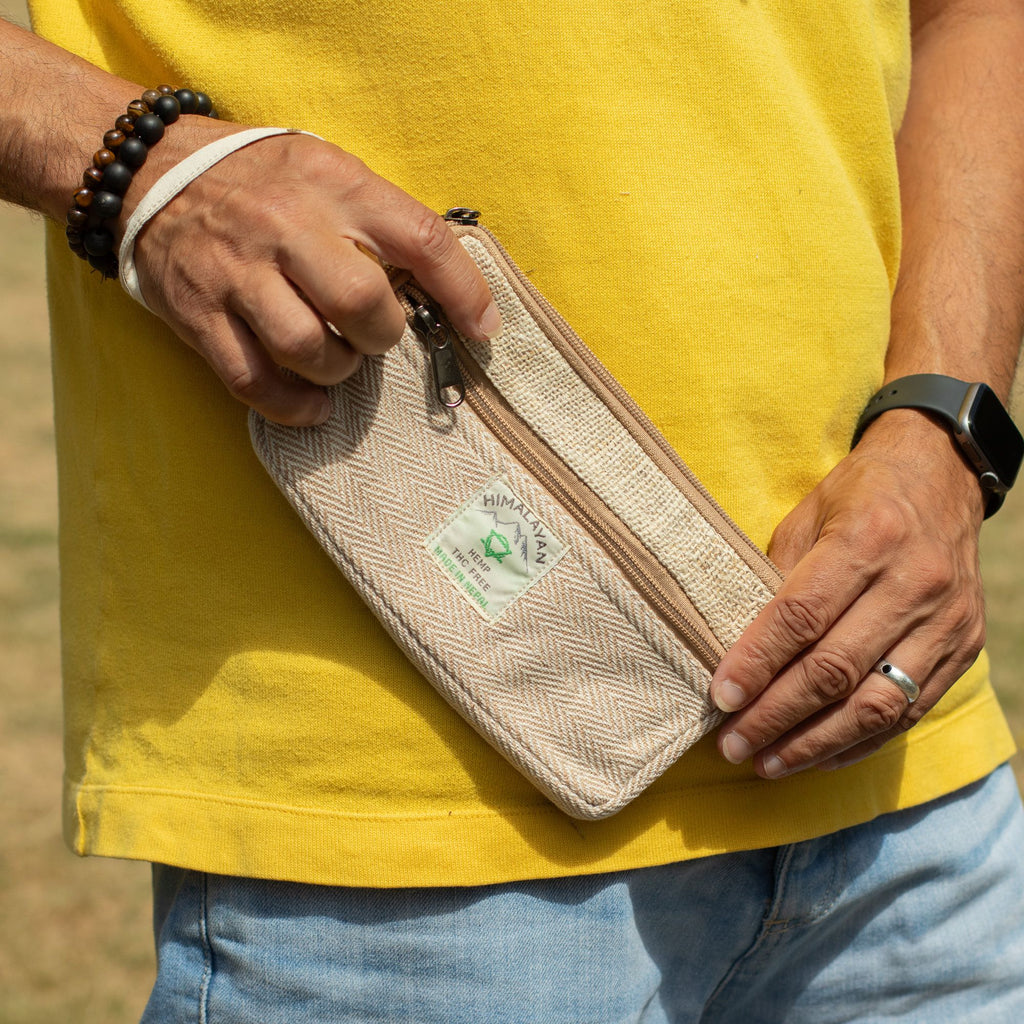 Hemp Phone/Tobacoo/Anything Zip Pouch (assorted) 🇬🇧
