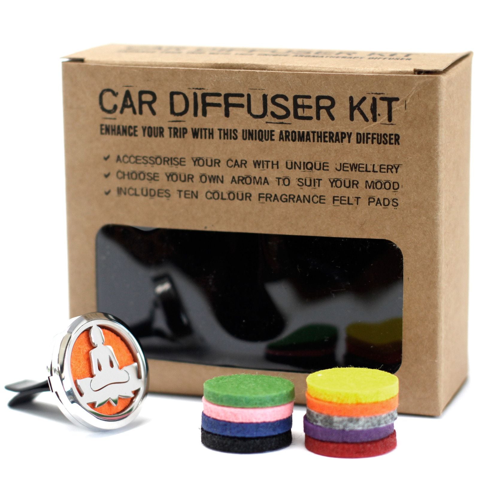 Car Diffuser Kit - Lotus Buddha- 30mm 🇬🇧