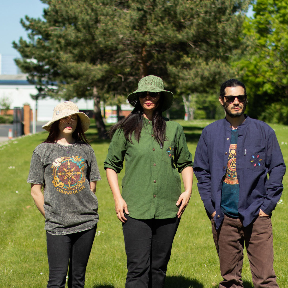 Nomad Sari Kathmandu Shirt - Forest Green - XL 🇬🇧