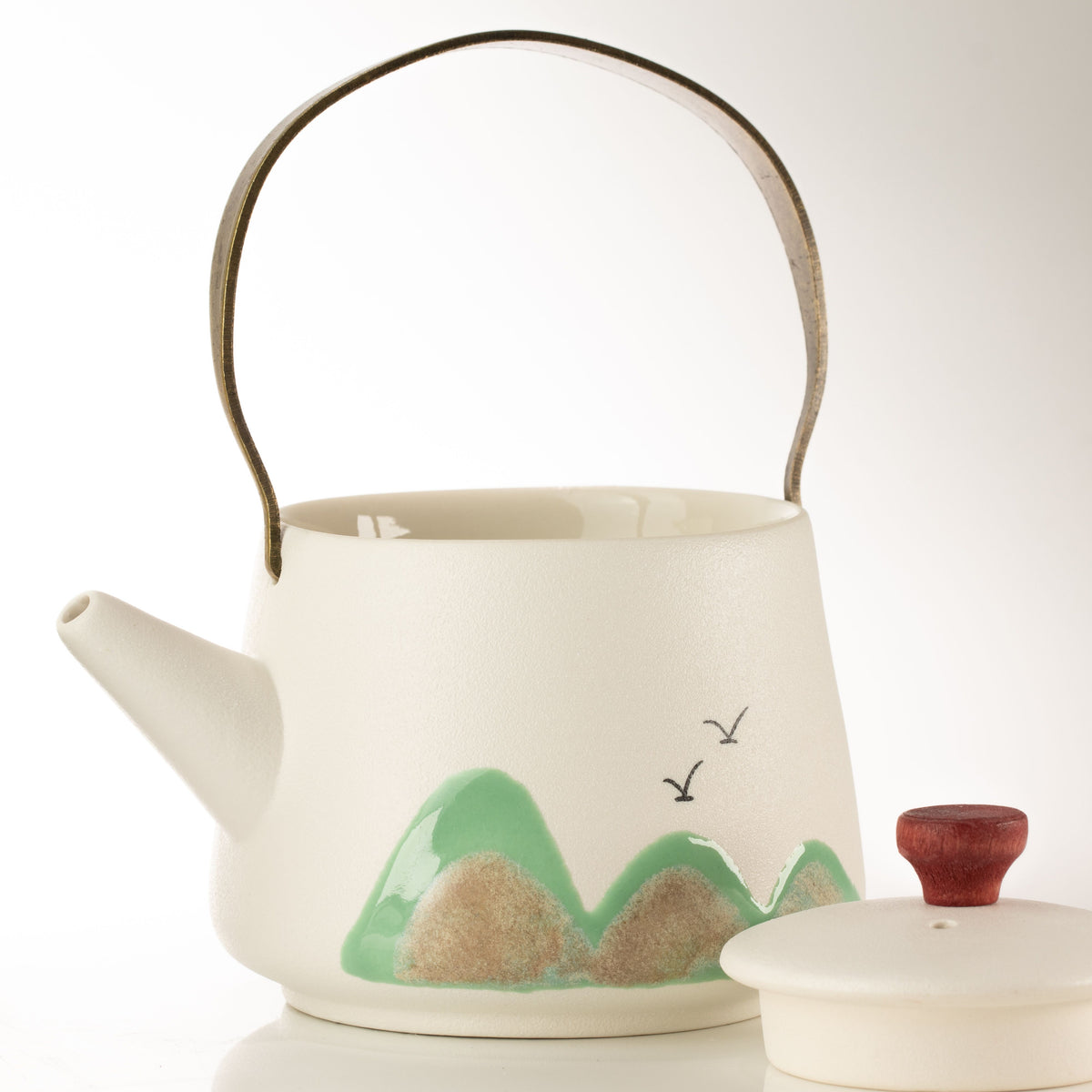 Thousand Miles - Tea Set - Four Cups - Ceremonial Cloth & Bamboo Grip 🇬🇧