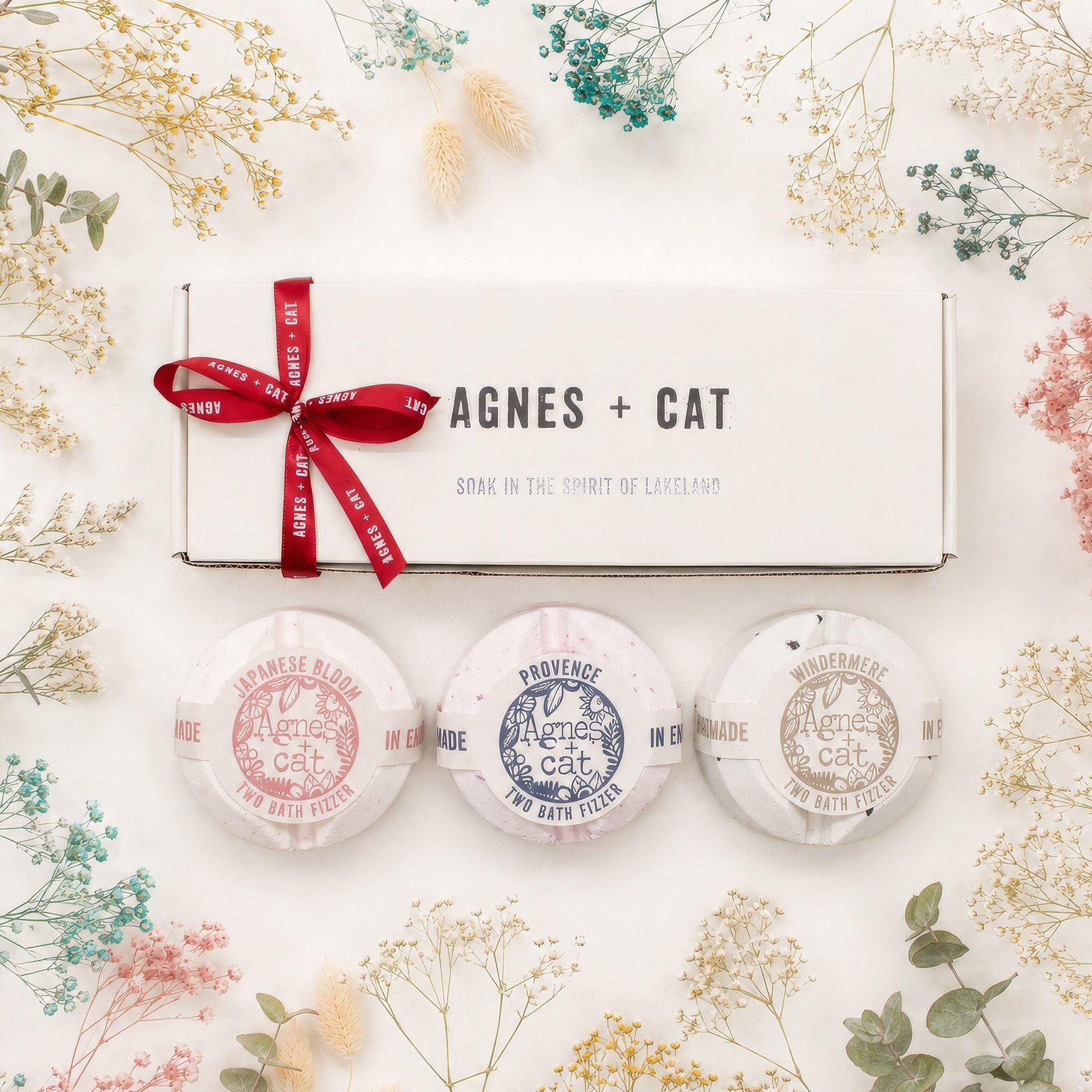 Agnes + Cat Lakeland Favourites Bath Fizzer Gift Set 🇬🇧