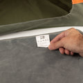 PAW Bed – Green & Orange Tent – 48 × 48 × 40cm 🇬🇧