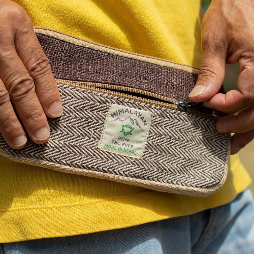 Hemp Phone/Tobacoo/Anything Zip Pouch (assorted) 🇬🇧