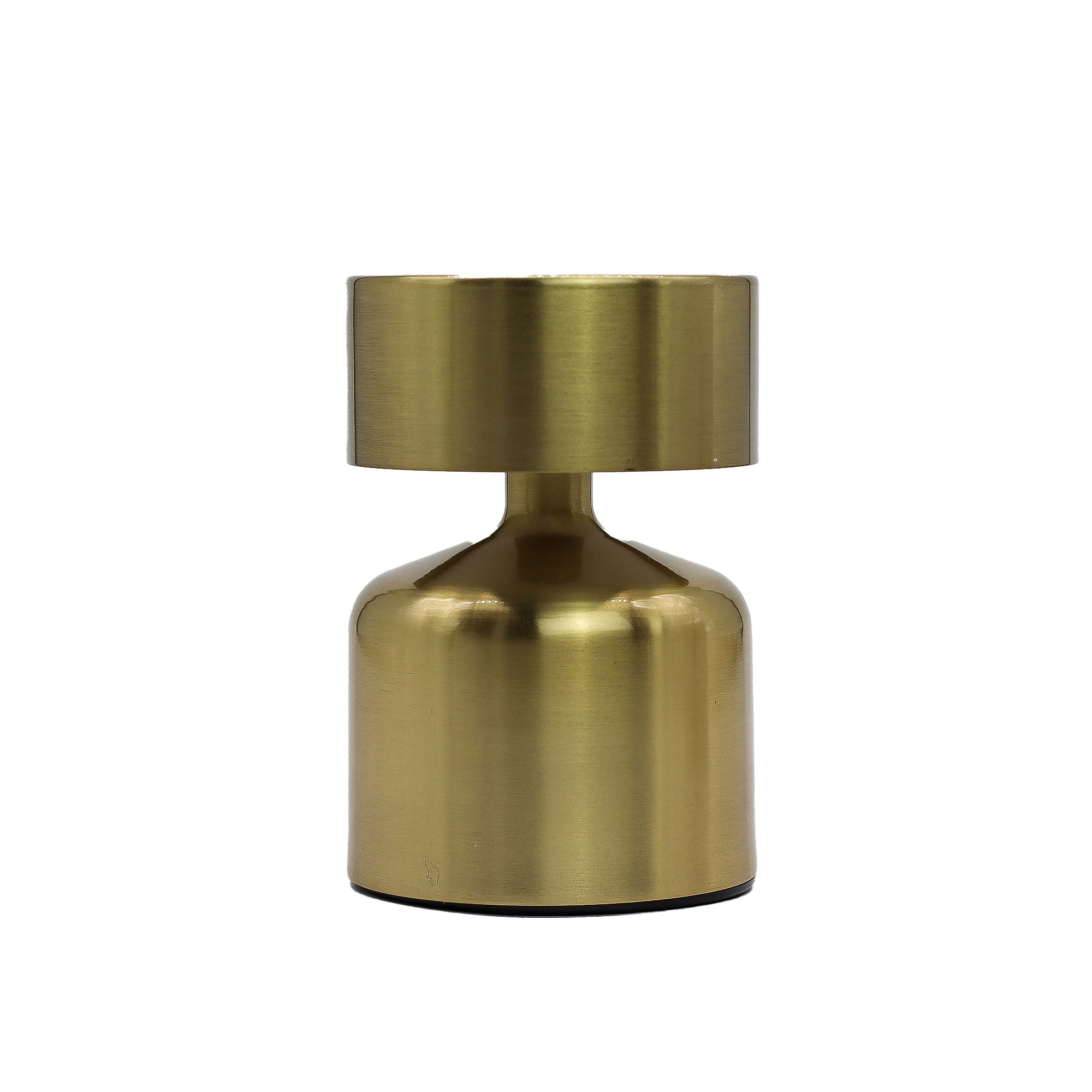 Touch Lamp - Flat Mushroom Bronze- USB (C) - Rechargable  (400 Watt) 🇬🇧