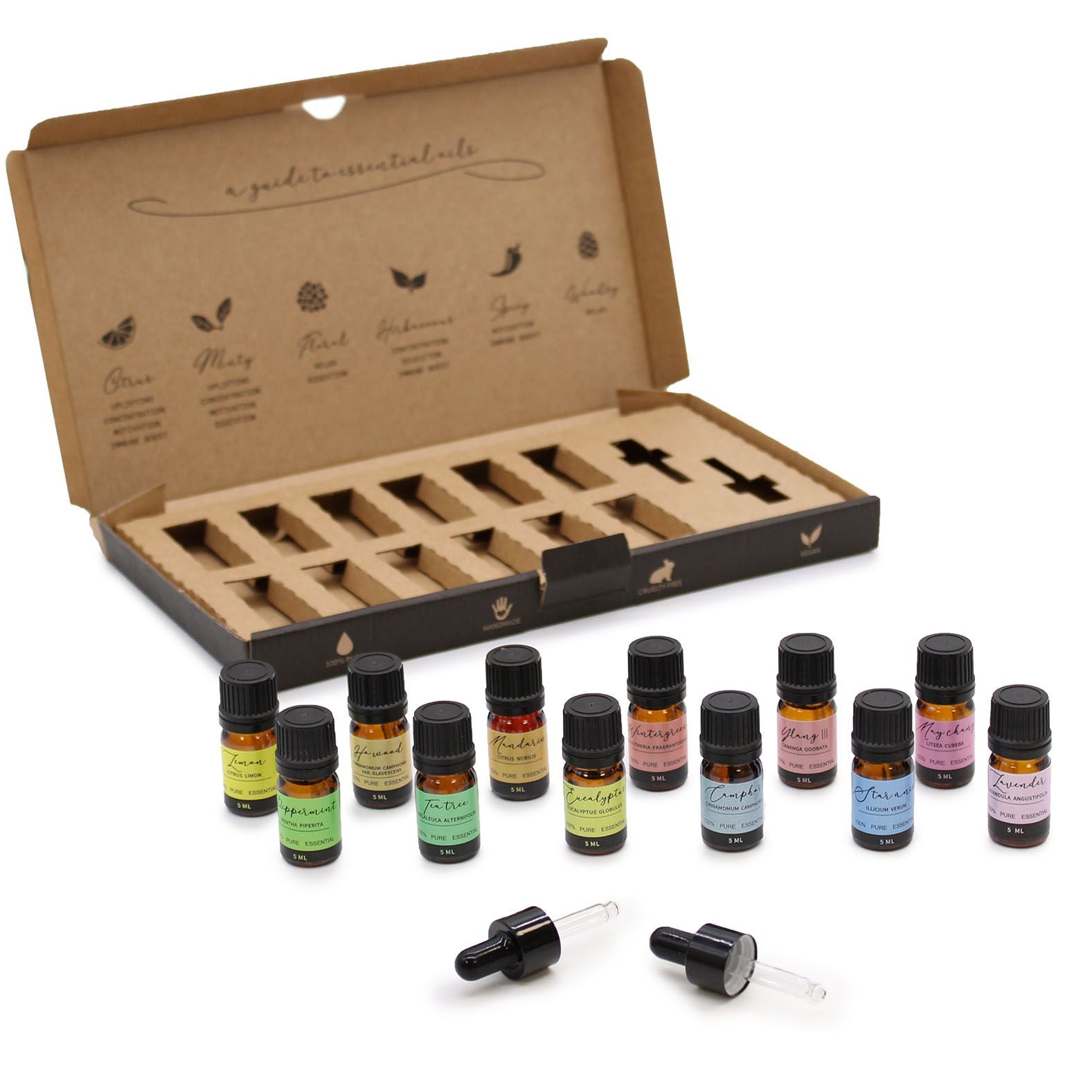 Aromatherapy Essential Oil Set - Starter Pack 🇬🇧