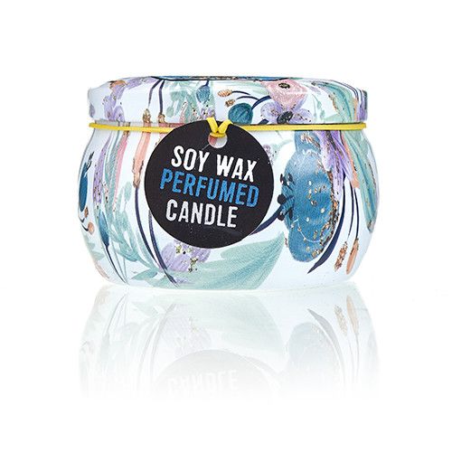 Art Tin Candle - Assorted Design - Russian Dolls - Dolly Blue 🇬🇧