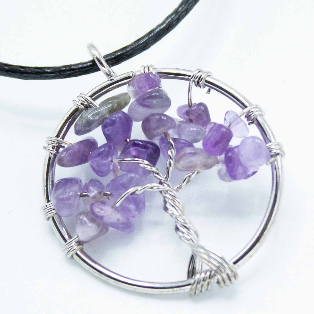 Tree of Life Pendant - Amethyst 🇬🇧