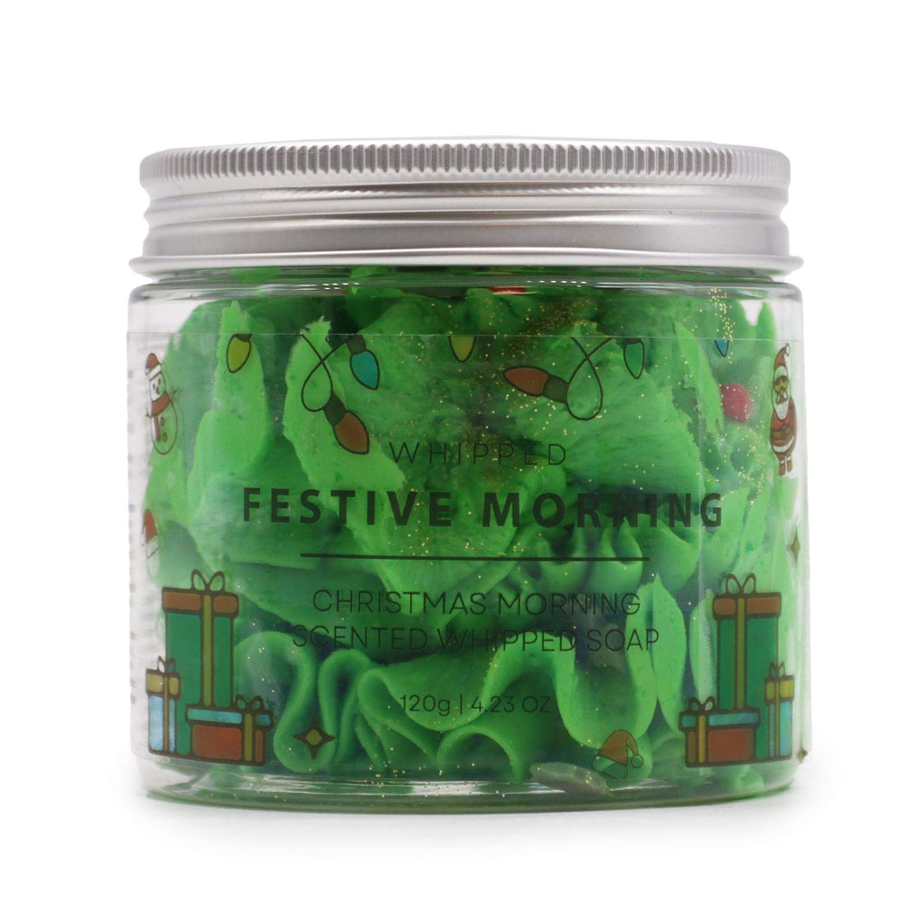 Festive Morning Whipped Soap 120g 🇬🇧