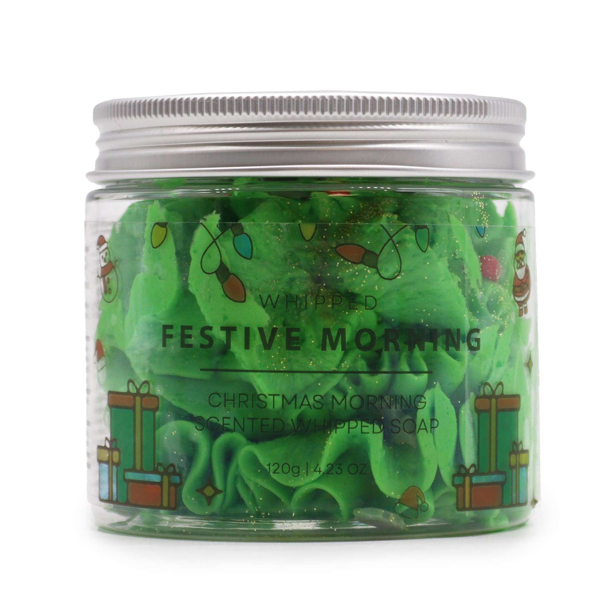 Festive Morning Whipped Soap 120g 🇬🇧