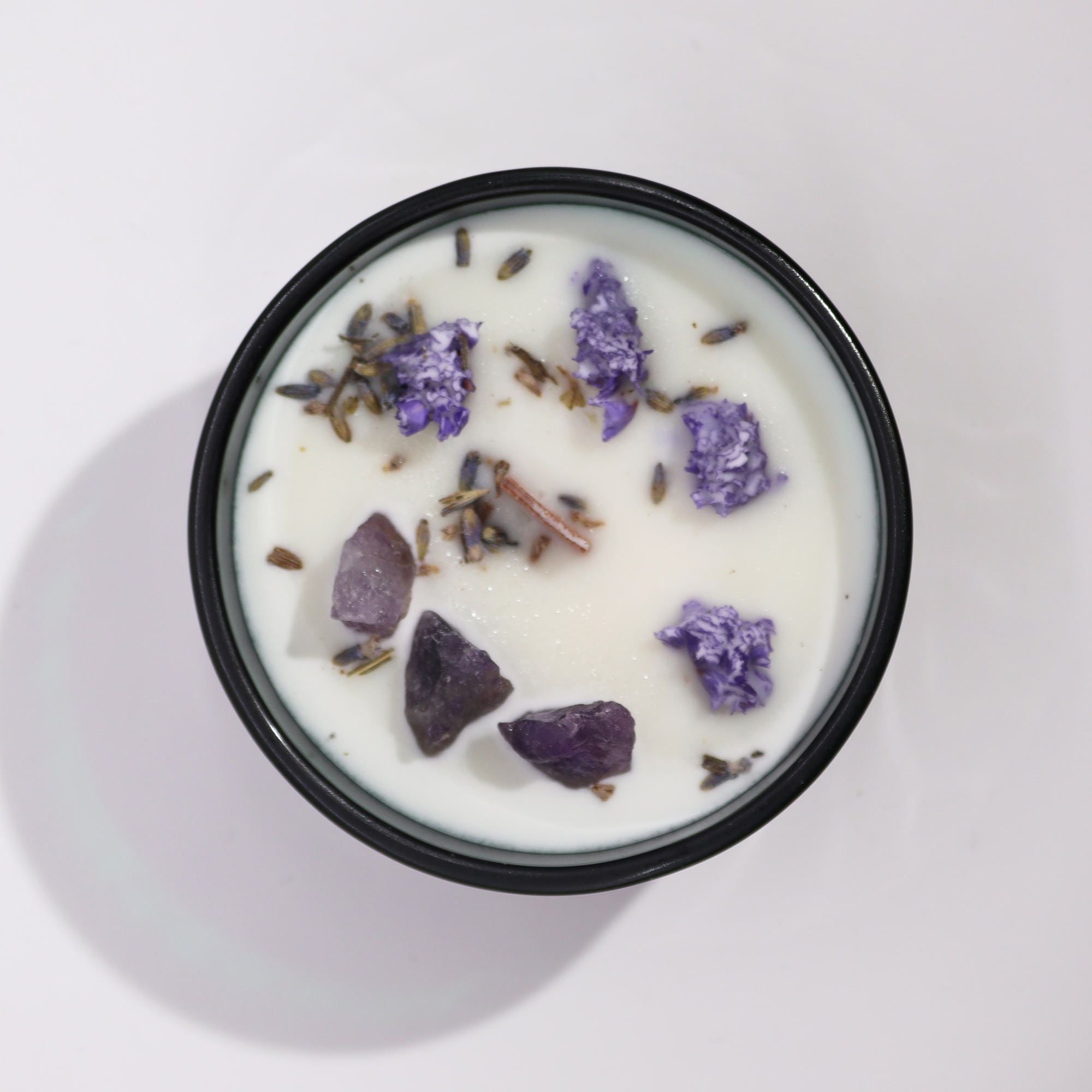 Hop Hare Crystal Magic Flower Candle - The Moon 🇬🇧