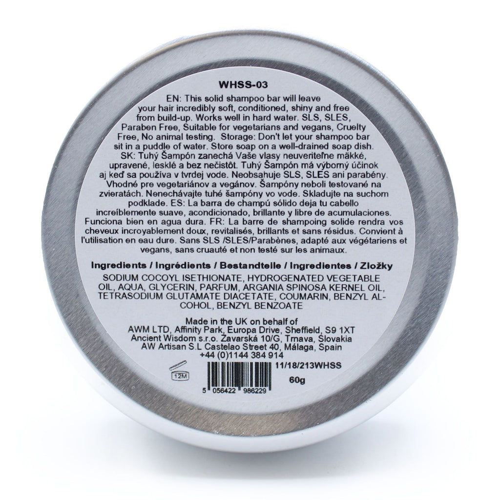 Wild Hare Solid Shampoo 60g - Hairy Coconut 🇬🇧