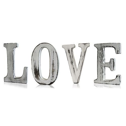 Shabby Chic Letters - LOVE (4) 🇬🇧