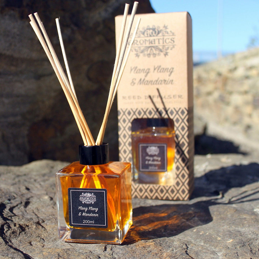 200ml Ylang Ylang & Mandarin Essential Oil Reed Diffuser 🇬🇧