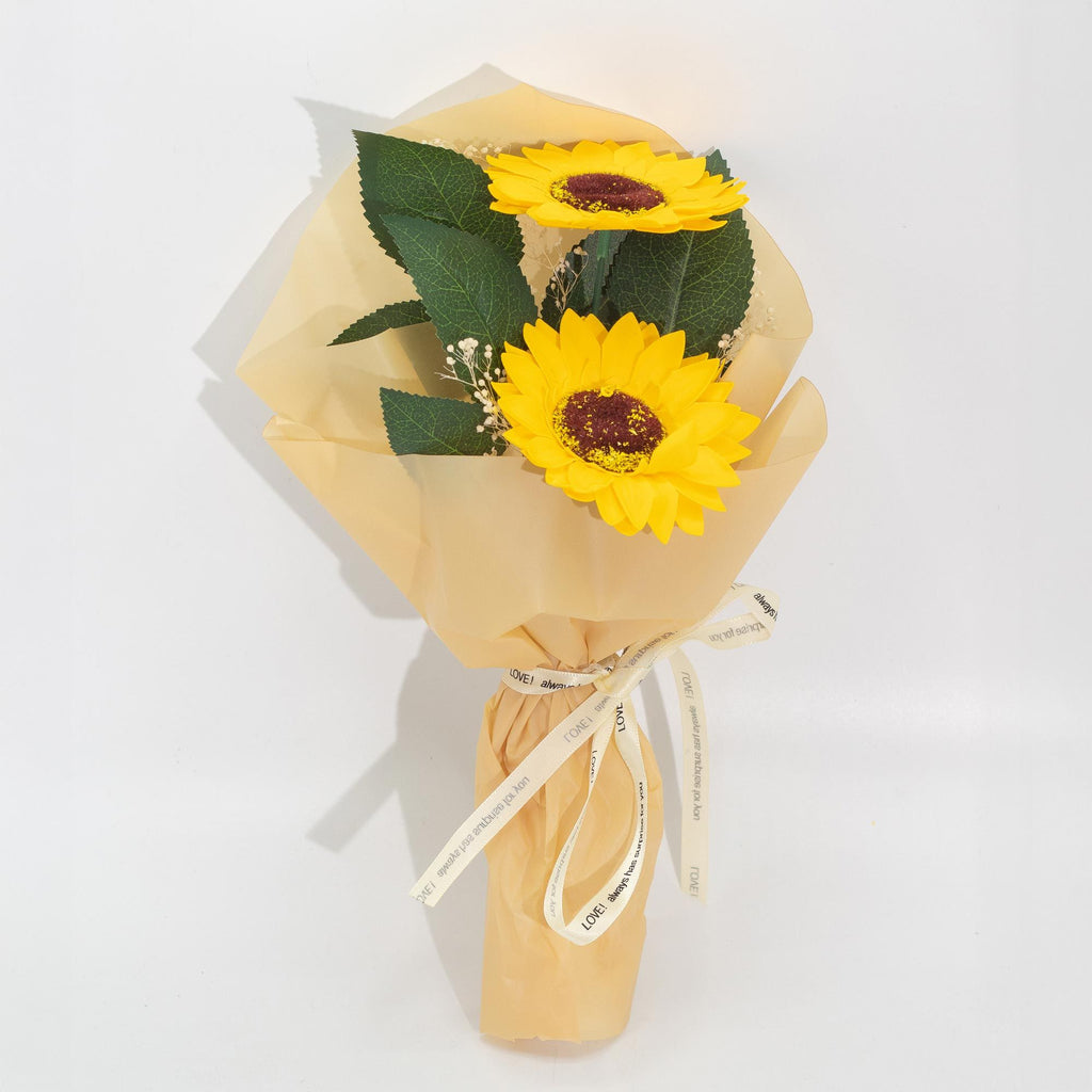 Soap Flower - Two Sunflower Bouquet 🇬🇧