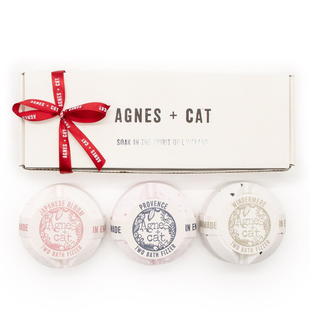 Agnes + Cat Lakeland Favourites Bath Fizzer Gift Set 🇬🇧