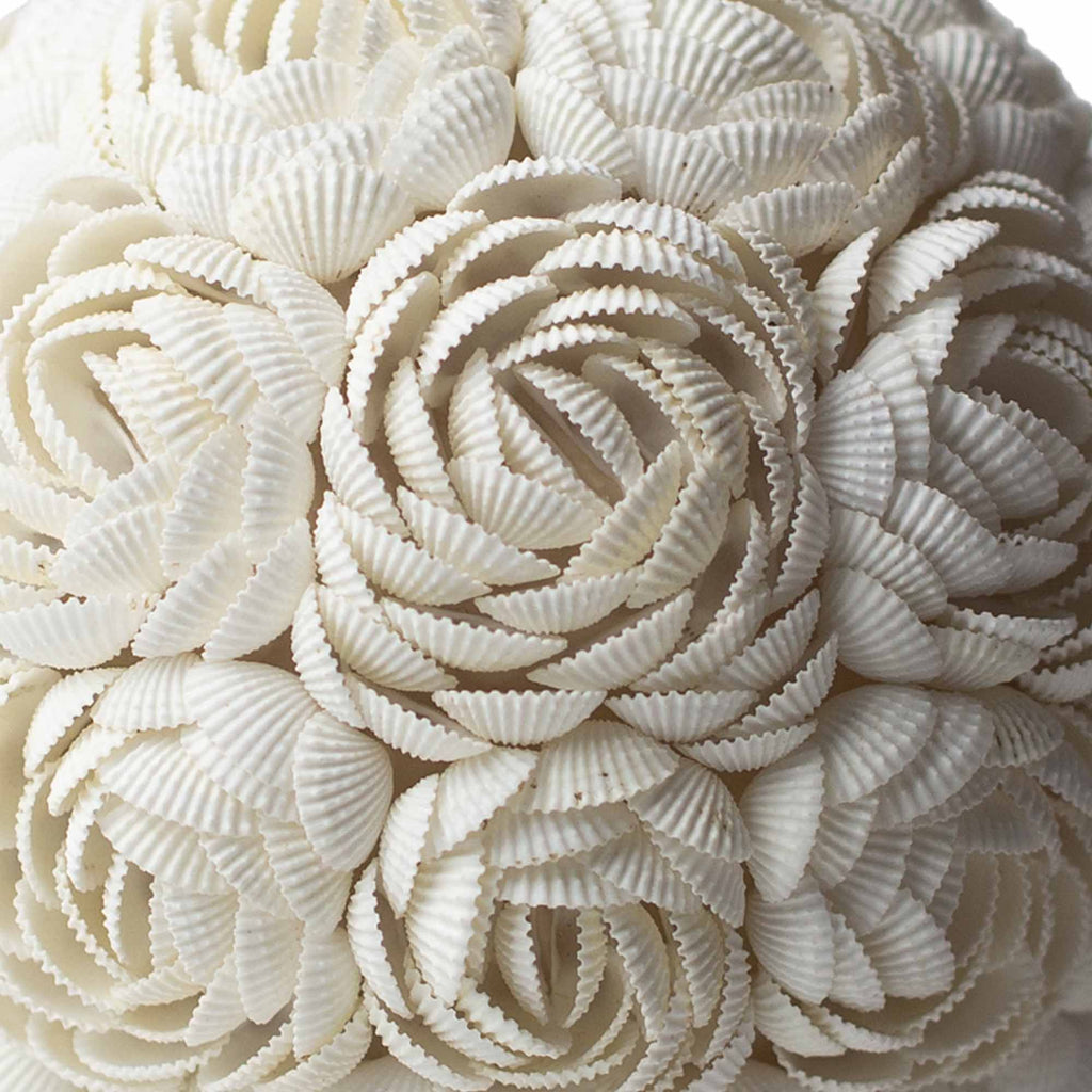 Boho Sea Shell Lamp - Rose Globe - 20cm 🇬🇧