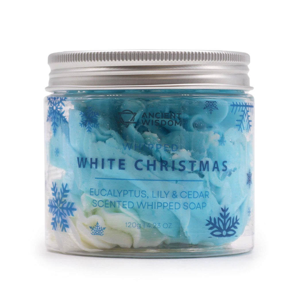 White Christmas Whipped Soap 120g 🇬🇧