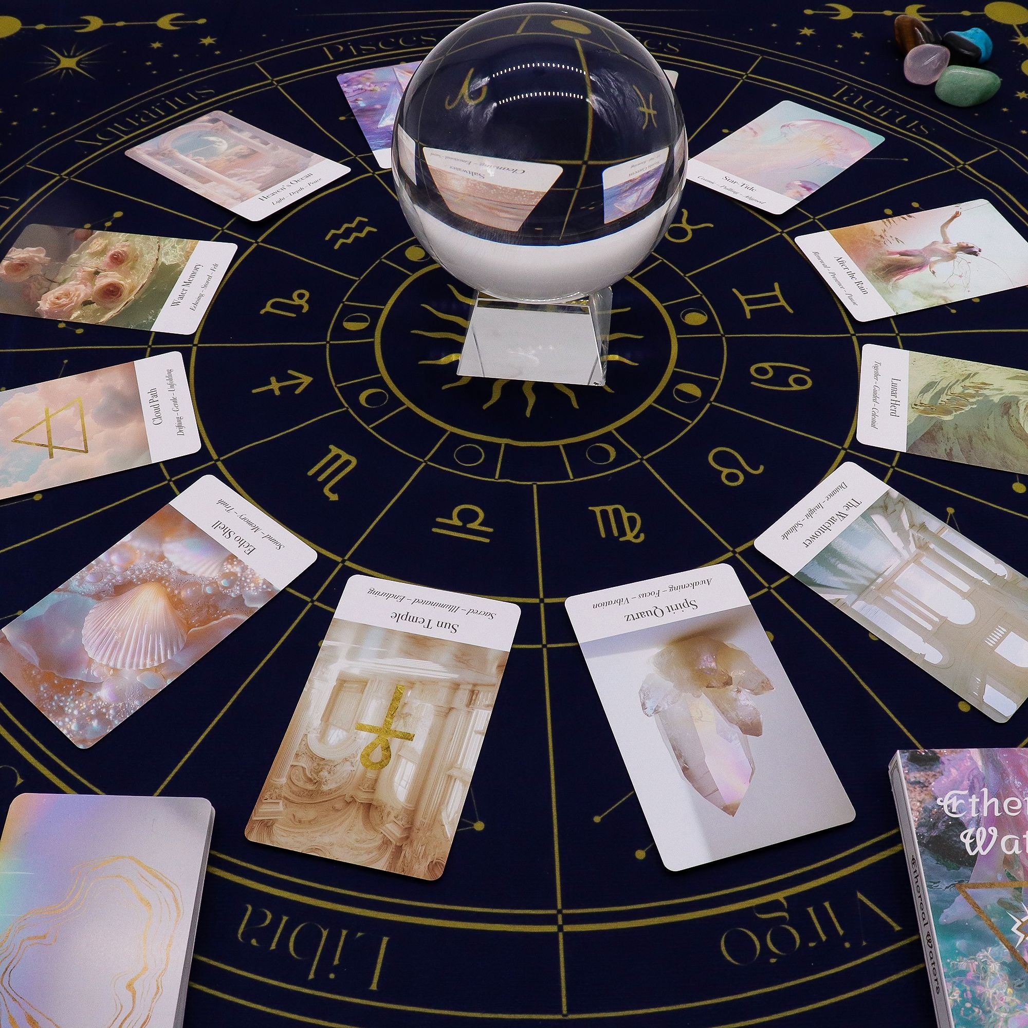 Tarot Reading Cloth - Zodiac 🇬🇧